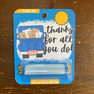 Thanks for All you do - Mail Carrier Gift Card | Money Card