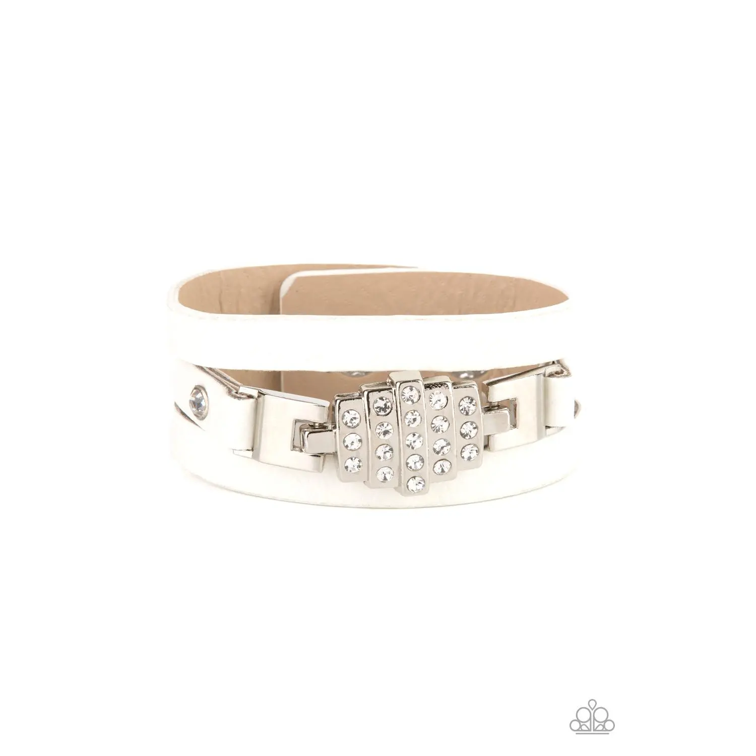 Ultra Urban - White Snap Bracelet