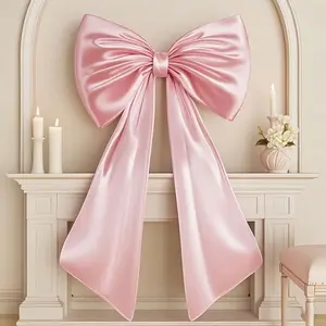 Large bow wall decoration, Wall Hanging Decor, suspended room decoration, elegant home accessories, suitable for living rooms and bedrooms, fashionable interior design