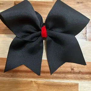 Dark Love Bold Hair bow Versatile Elastic Elegant Plaid