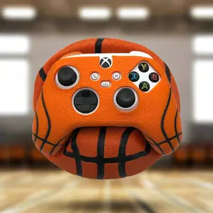 Basketball Gamer Set with Hard Skin and Stand for Ultimate Gaming Experience Controllers Durable Controller Case & Professional Grade Stand