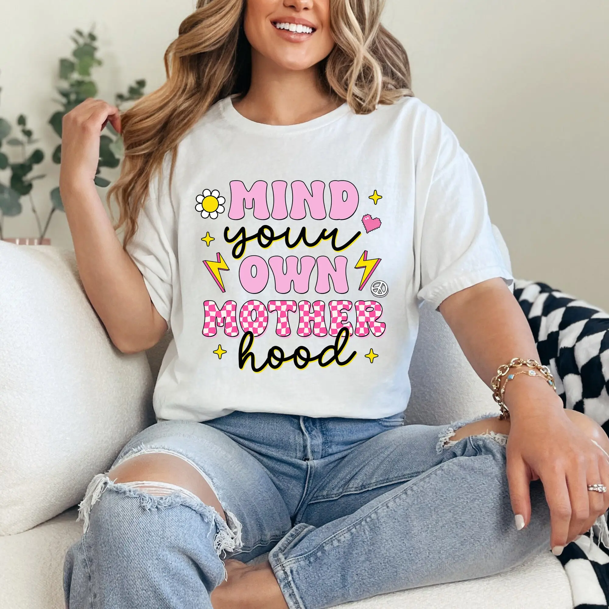 Funny Mom T-shirt, Retro Mama T-shirt, Sublimation Design, Digital Download T-shirt, Mind Your Own Motherhood T-shirt, Mother's Day T-shirt, Sublimation Design, Retro Sublimation, Mother's Day T-shirt, Mama T-shirt, Glitter, Mom T-shirt, Mothers Day Shirt