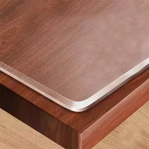 Avocado toast protector | 1.5mm stain-resistant cold-pressed juice and super food bowl PVC tablecloth kitchen counter soft  glass  table  mat desk pad tablecloth table mat Coasters Tableware