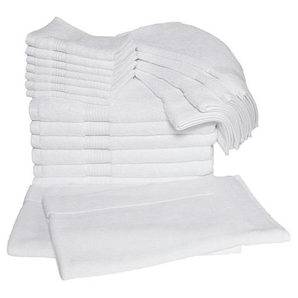 Concierge Collection 100% Cotton 20-piece Bath Towel Set