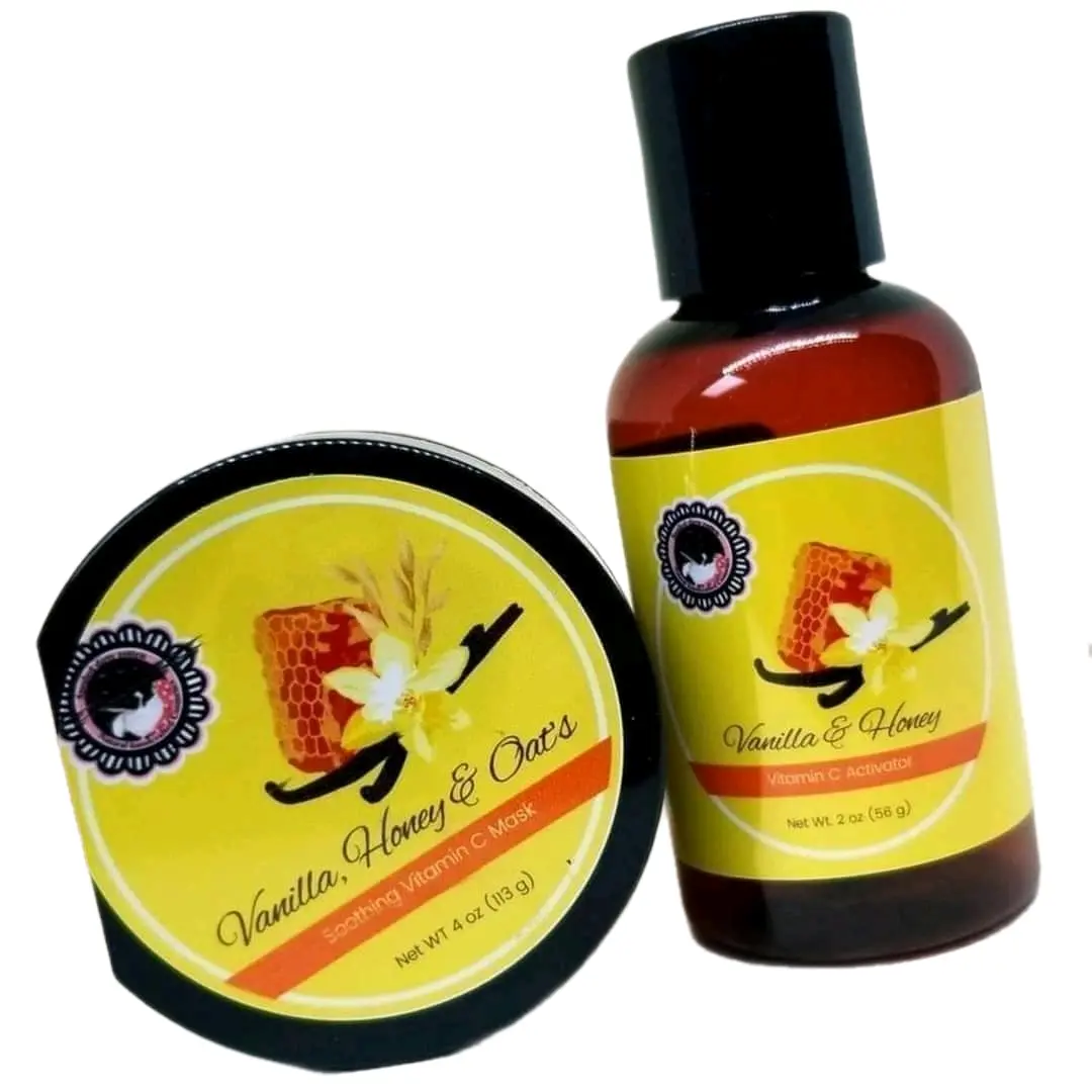 Vanilla, Honey & Oat's Vitamin C mask Skincare Skin Repair Comfort