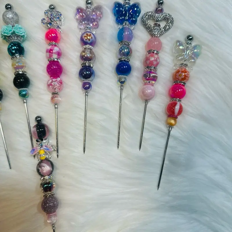 Fancy bling beaded pokey tools || tools for snow globes || craft tools