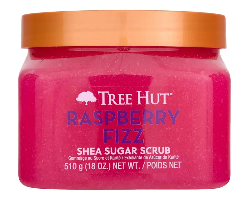 Fizz Shea Sugar Scrub | Exfoliating Body Scrub Removes Dead, Dry Skin for a Soft & Hydrated Feel | Nourishing Essential Body Care | 18 fl oz.