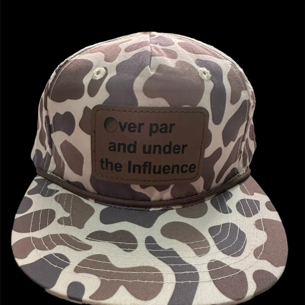 Over par and drunk hat