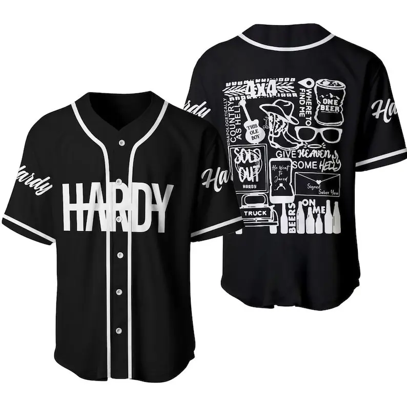 Hardyy Baseball Jersey, Hardyy Concert Jersey Shirt, Hardy Tour Jersey, Hardy Usa, Hardy 2024, Quit Tour Shirt, Shirt for fan 2024