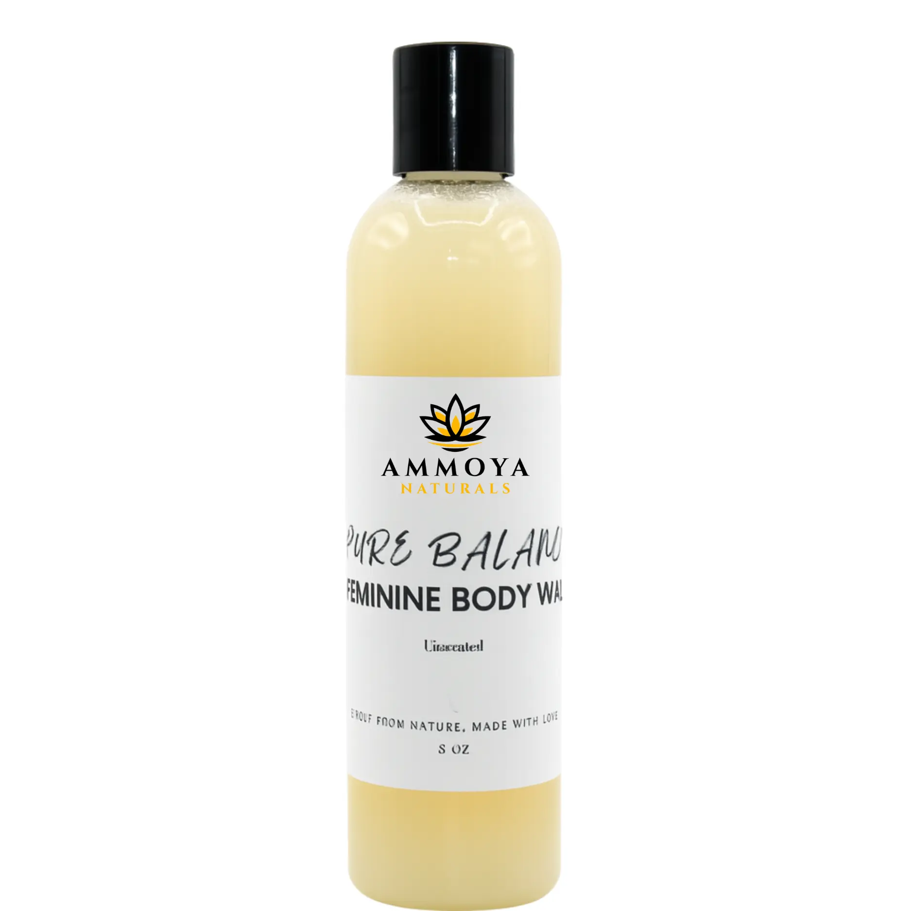 Pure Balance Body Wash 2 oz, 8 oz, 16 oz - Gentle Cleanser with Tea Tree Oil, Coconut Oil, Vitamin E Oil & Soothing Fragrance for Everyday Use Cleansing Moisture Daily