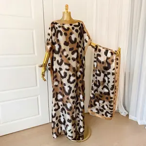 MooMoo Women's Colorblock Print Long Scarf & Poncho Set, Casual Soft Comfortable Shawl for Beach Vacation, Fashion Accessories for Women & Girls, Swimwear Coverups lady clothes accessory