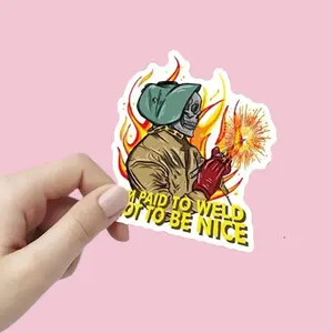 Electric Welder Stickers
