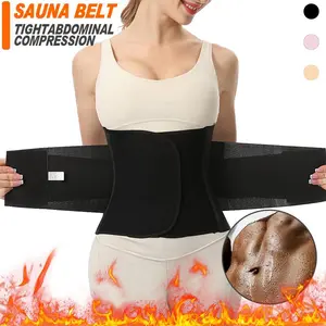 Waist Trainer Belt Compression Waist Cincher Trimmer Ab Belt Tummy Control with Triple Wrap Neoprene Shapewear