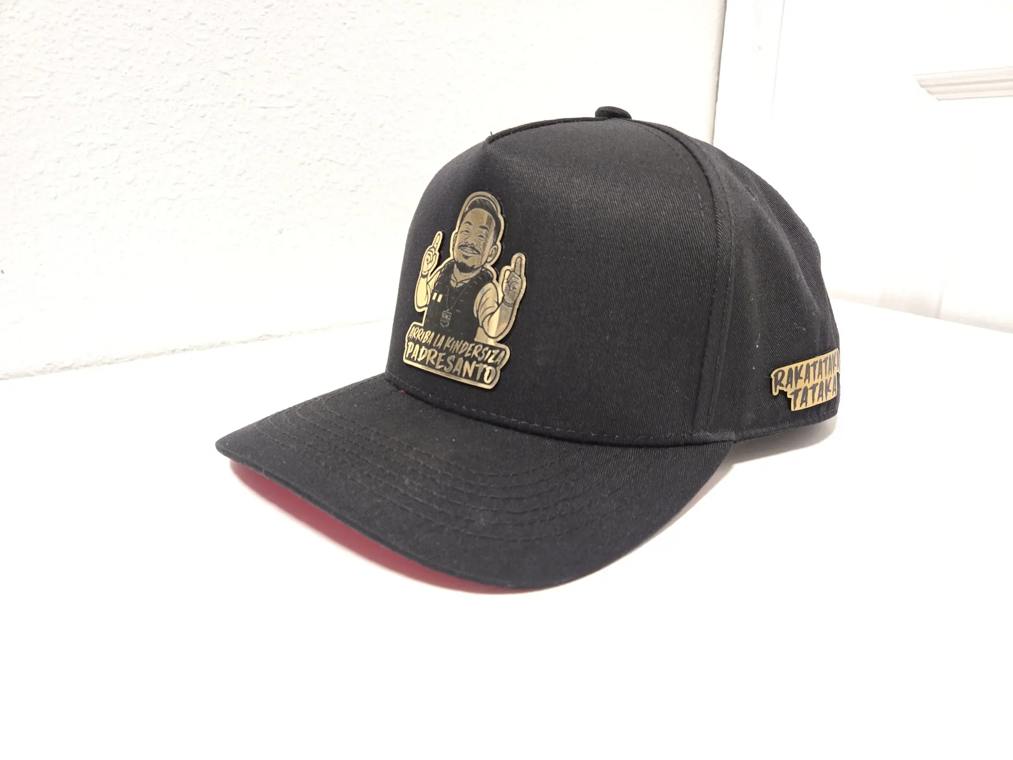 Gorra Imagen Abelito, Black Snapback with Imagen Abelito, Gorra de Abelito de alta calidad, Abelito Hat