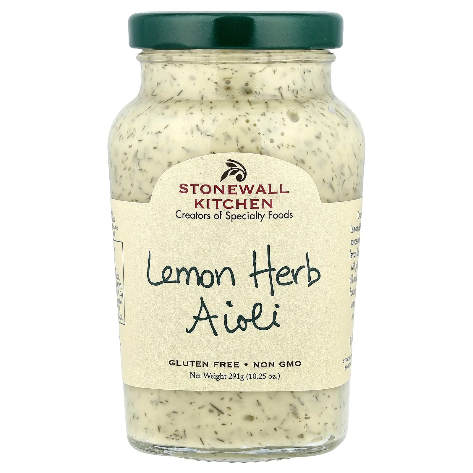 Stonewall Kitchen Lemon Herb Aioli , 10.25 oz (291 g)