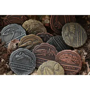 The Age of Dinosaurs Collectible Metal Coins