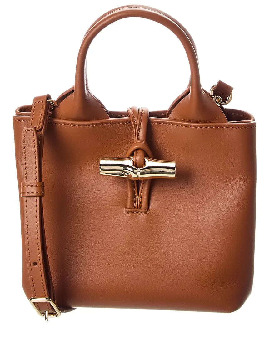 Longchamp Le Roseau XS Leather Handbag Longchamp Le Roseau XS Leather Handbag