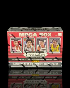 2021 Panini Prizm Draft Picks Basketball Mega Box (5 Cards per Pack, 12 Packs per Box)