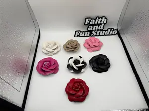 Faux Leather Roses
