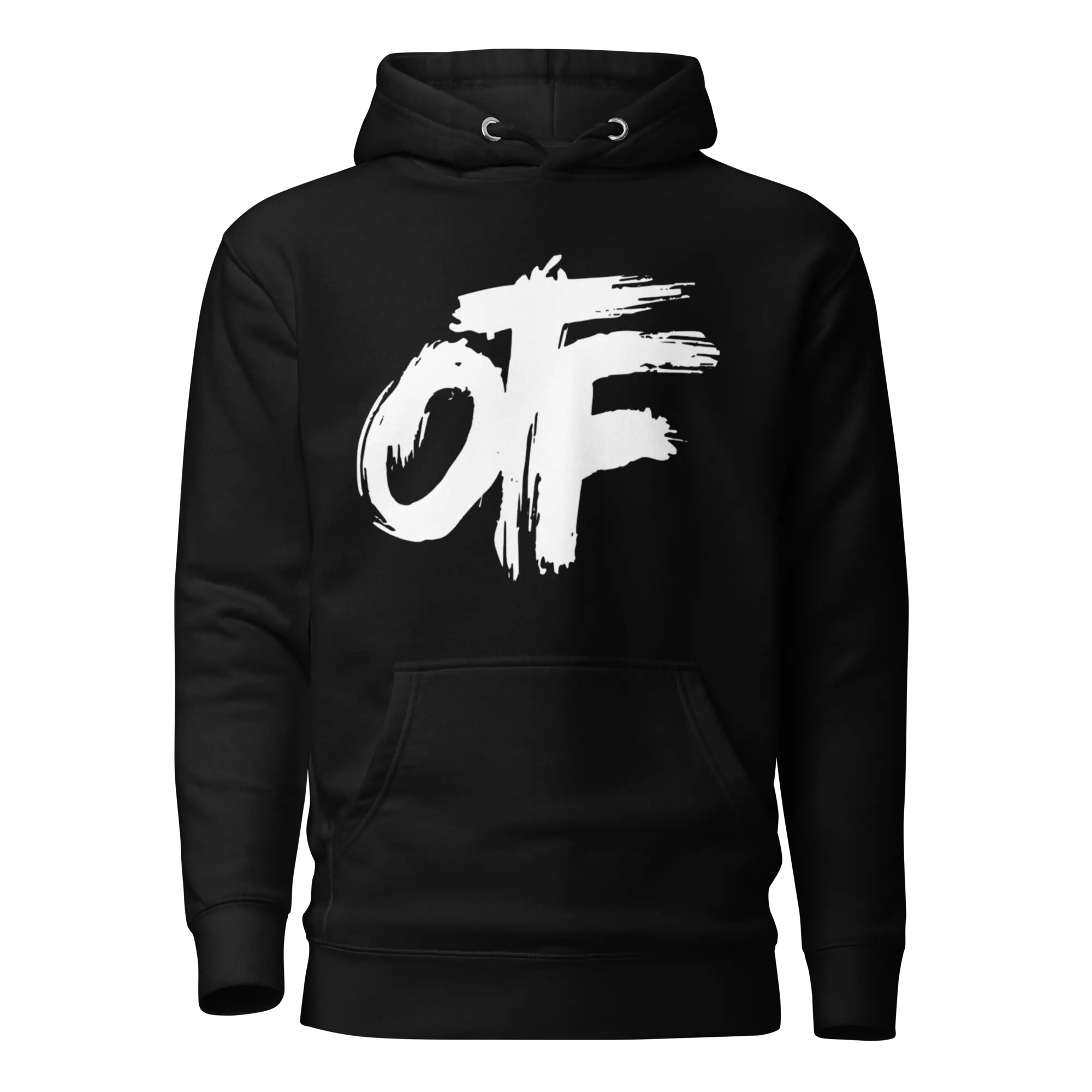 OTF Only The Family Hoodie - Black with White Logo - Comfortable & Stylish Hooded Sweatshirt for Men & women