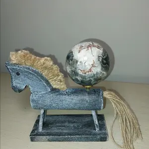The Wright Horse & Sphere Crystal Set