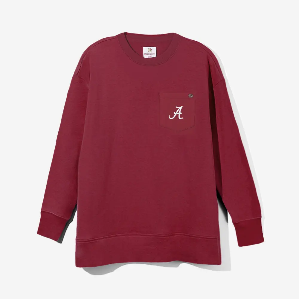 Alabama Crimson Tide Crewneck Sweatshirt | Crimson