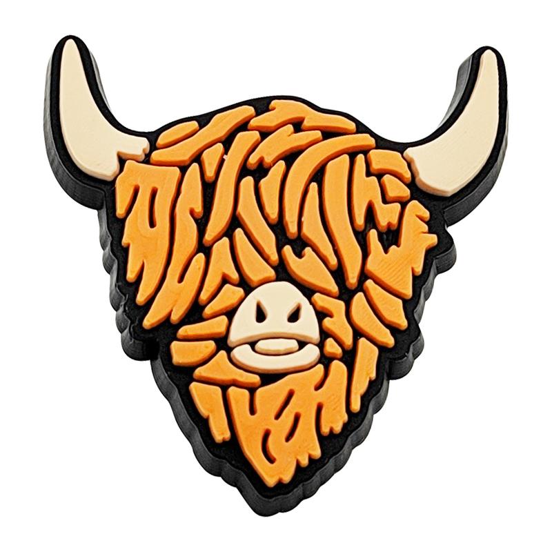 Cartoon Cow Croc Shoe Charms for Kids Boys Girls Women Men PVC Wristband Sandals Clog Accessories Party Favor with Dragon and Character Designs Footwear