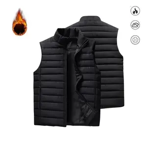 Men's Autumn Winter Warm Vest Casual Fashionable Sleeveless Jacket for Outdoor Activities & Daily Wear