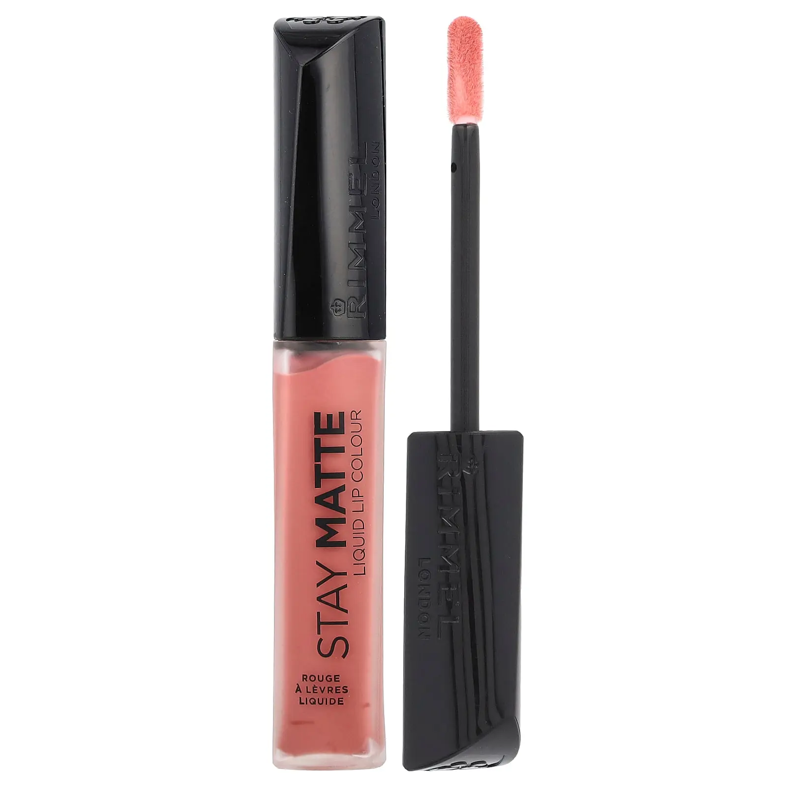 Rimmel London Stay Matte, Liquid Lip Colour, 200 Pink Blink, 0.21 fl oz (6.5 ml)