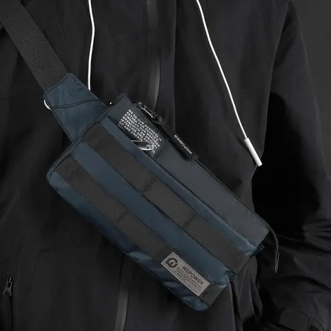 Men's Multifunctional Crossbody Bag, Fashionable Casual Zipper Shoulder Sling Bag for Daily Commuting, Work & School, Versatile Waist Pack, Waist Bags