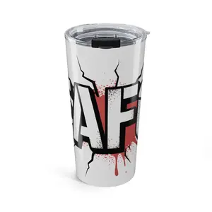 Insulated Tumbler 20oz, Personalized FAFO Drinkware, Custom Name Thermal Cup, Unique Gift for Friend, Stainless Steel Coffee Mug, Travel Tea