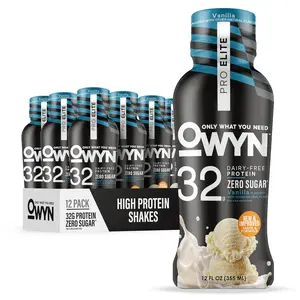Milk Chocolate Nutrition Shake with Fiber Ready to Drink Meal Replacement 9G Protein Vitamins and Minerals 8 Fl Oz 24 Pack