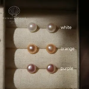 【Exclusive Offer: Buy 1, Get 1】E29-The Signature Luster Pearl Studs – Essential Elegance in Three Curated Hues. Pearl Stud Earrings, Freshwater Pearls, Classic Jewelry, Everyday Earrings, Minimalist Style, High Luster Pearls, Elegant Studs