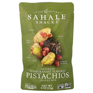 Sahale Snacks Glazed Mix, Natural Pomegranate Pistachios, 4 oz (113 g)