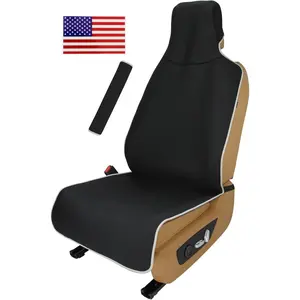 Neoprene  Seat Cover, Sweatproof Non-Slip Seat Protector, Universal Fit for Front Bucket or Rear Bench Seat of , SUVs, , , Compatible with Airbags and Armrests