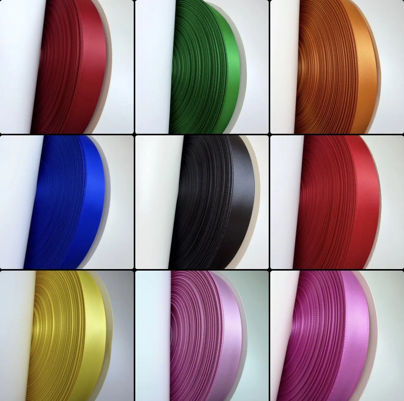 7/8 Double-Faced Satin 100 Yards