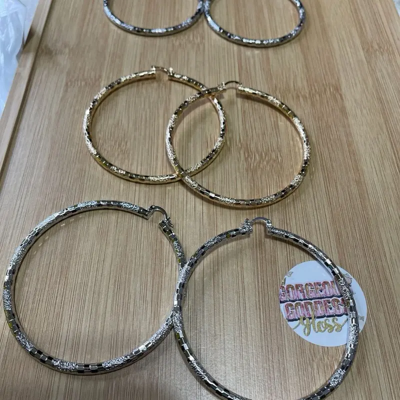 Disco Hoop Fashion Earrings 1pc Disco Hoop Fashion Earrings 1pc