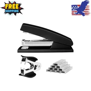 25 Sheet Capacity with 1000 Staples and Staple Remover - Staplers for Desk