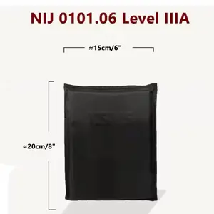 NIJ IIIA Back to School Ballistic Backpack Insert with Soft Bulletproof Plate