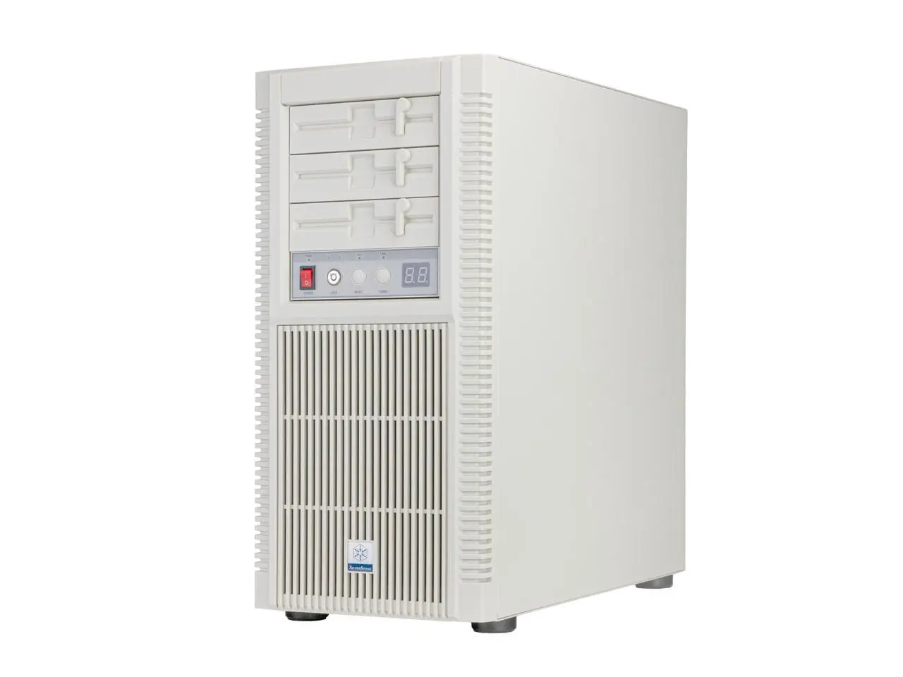 Silverstone Retro-inspired tower chassis with high-performance cooling and expansion support