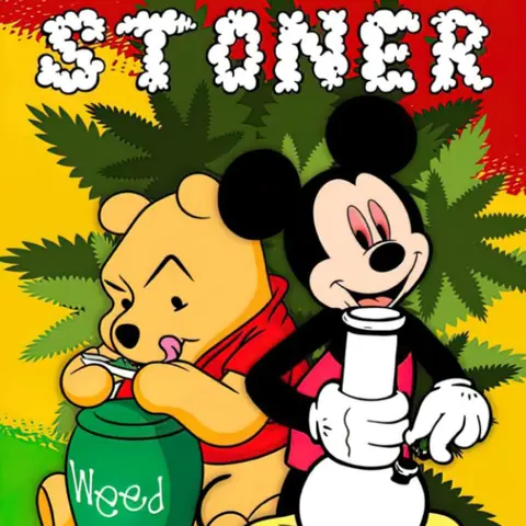 Stoner Adult Portable Coloring Book - Soft Cover Paperback (Published Dec 28,2021) - Fresh Icon Setting, Creativity-Boosting, Easy-Carry English Gift for Literature & Art Enthusiasts
