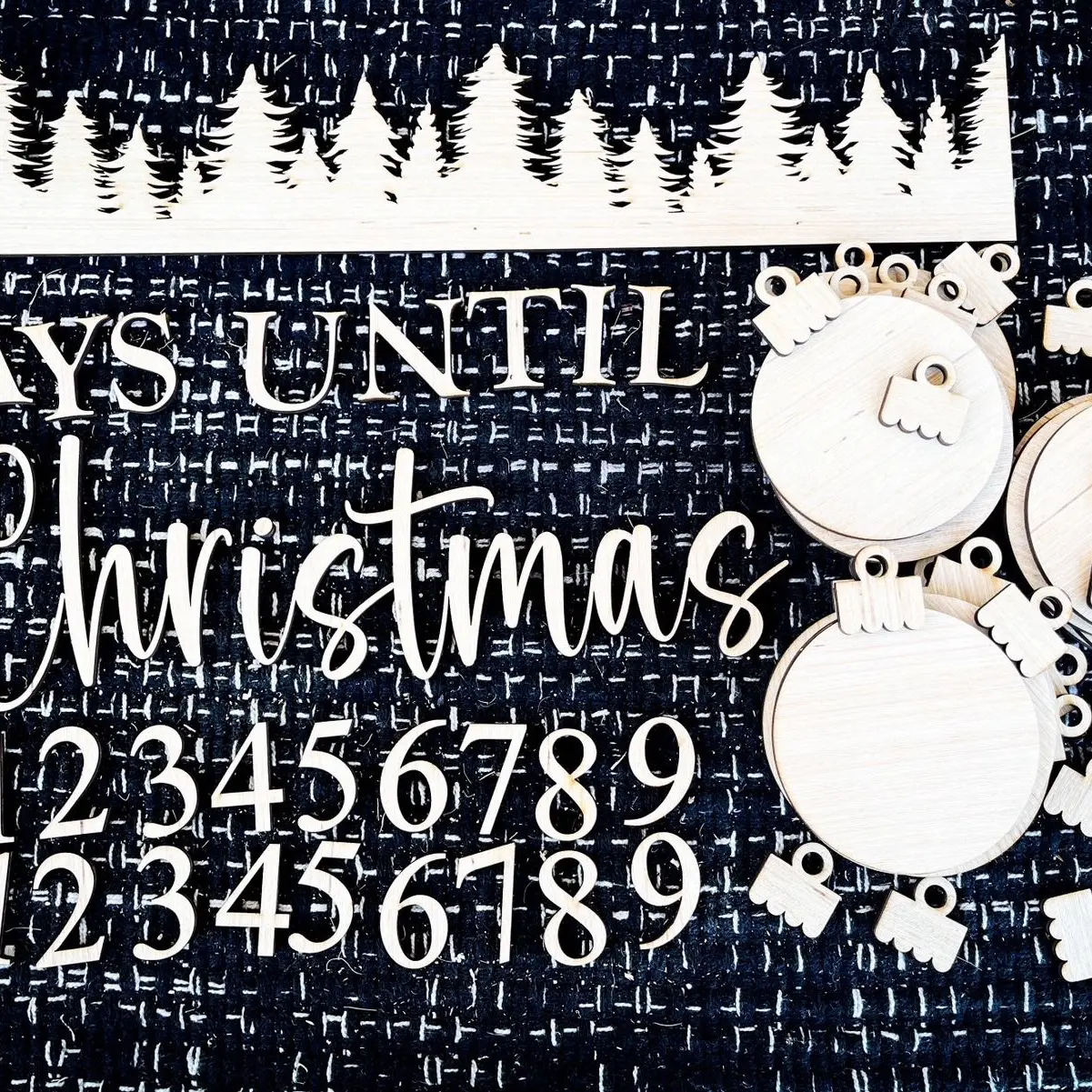 Christmas Countdown  Stencils