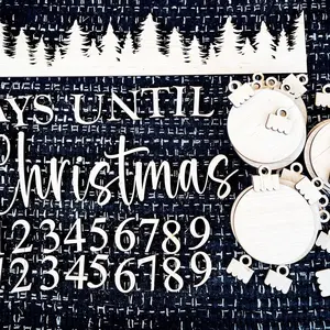 Christmas Countdown  Stencils