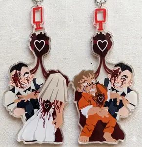 Outlast Whistleblower - Eddie Gluskin/Waylon Park Acrylic Keychain