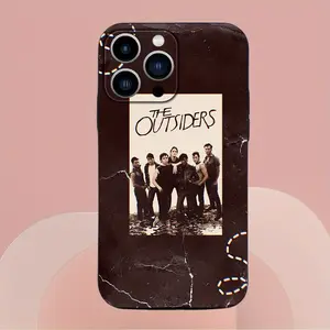 1pc New Hot The Outsiders Unique and creative mobile phone case, shockproof, anti-lens protection, compatible with iPhone 17 16 15 14 13 12 11 Pro Max Plus mobile phone case, unisex, anti-drop and anti-scratch.