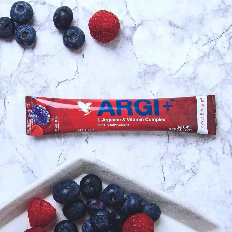 Forever ARGI+ Vitamin Complex Dietary Supplement 0.39 oz 10g for Healthcare and Fitness