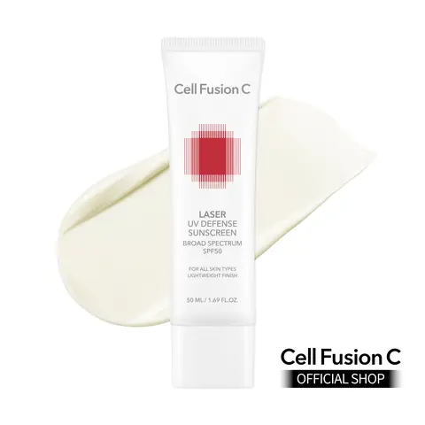 Cell Fusion C Laser UV Defense Sunscreen SPF50 - Lightweight, Hypoallergenic, Long-Lasting Protection for All Skin Types