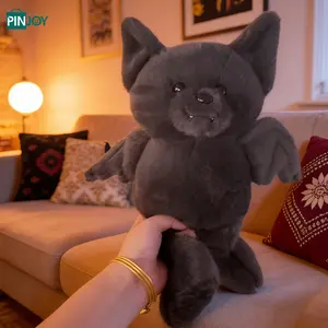 New Bat Plush Toy Doll, Creative Fun Design Filled Toy, Perfect Gift Idea, Soft and Cuddly, Huggable Stuffed Animal, Ideal for Kids and Collectors, Soft Stuffed Animals