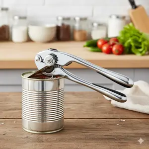 Tactical Can Opener Kit, Professional Multi-Tool for Craft Beer & Kitchen Use. Anti-Slip Grip, Corrosion-Resistant Blade, Dual-System Design. High-Hardness, Rustproof for Indoor & Outdoor. Essential Gear for Home & Adventure.