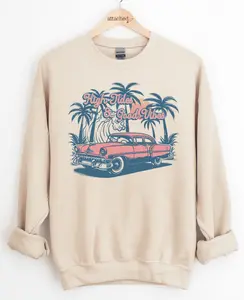 High Tides & Good Vibes Graphic Top